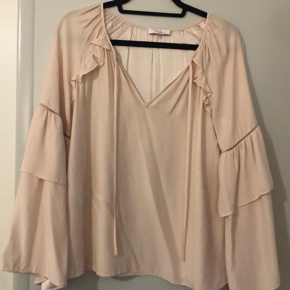 Light Pink Parker Blouse
